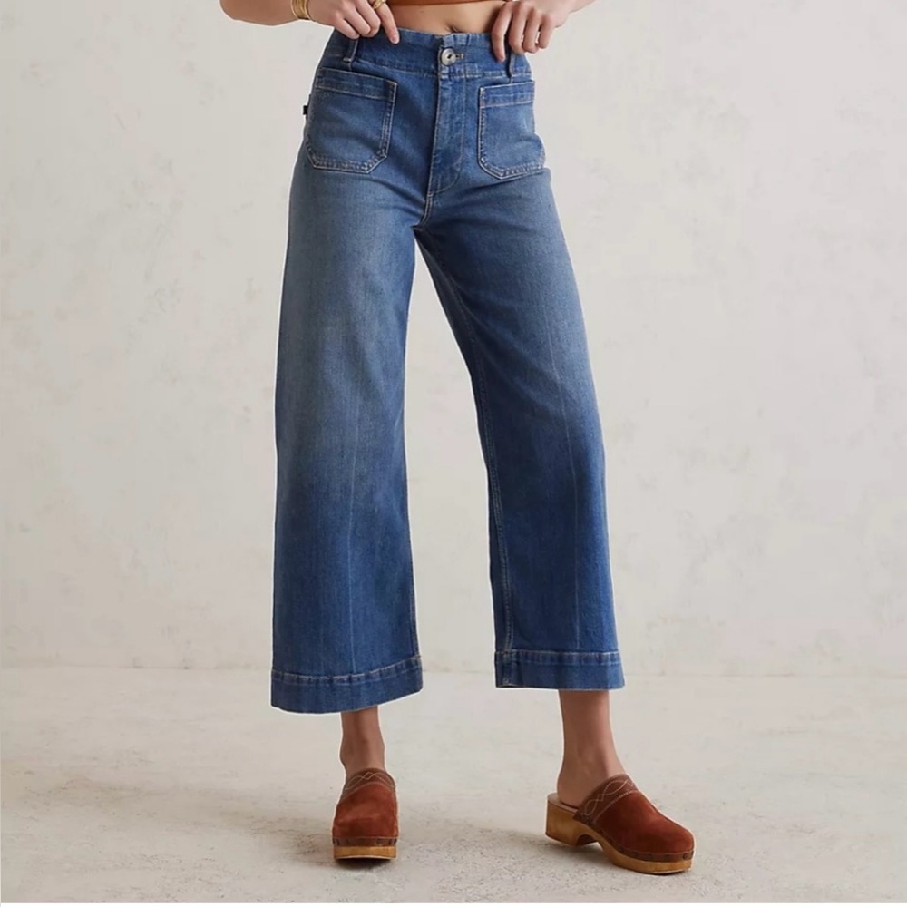 Pilcro The Skipper Wide Leg Jeans
